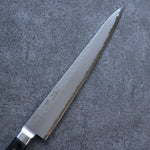 Seisuke VG5 Hammered Kasumitogi Sujihiki  240mm Black Pakka wood Handle - Japannywholesale