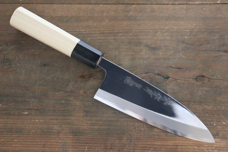 Sakai Takayuki White Steel No.2 Mirrored Finish Deba - Japannywholesale