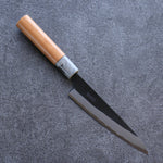 Nao Yamamoto White Steel No.2 Kurouchi Petty-Utility  135mm Cherry Blossoms Handle - Japannywholesale