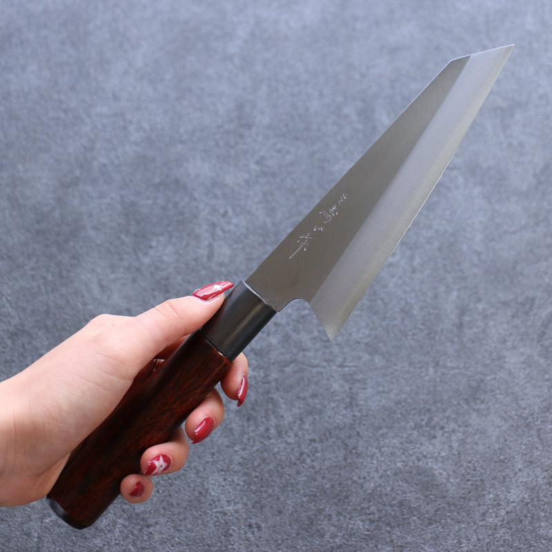 Misuzu VG10 Kasumitogi Small Bunka  150mm Brown Lacquered  Handle - Japannywholesale