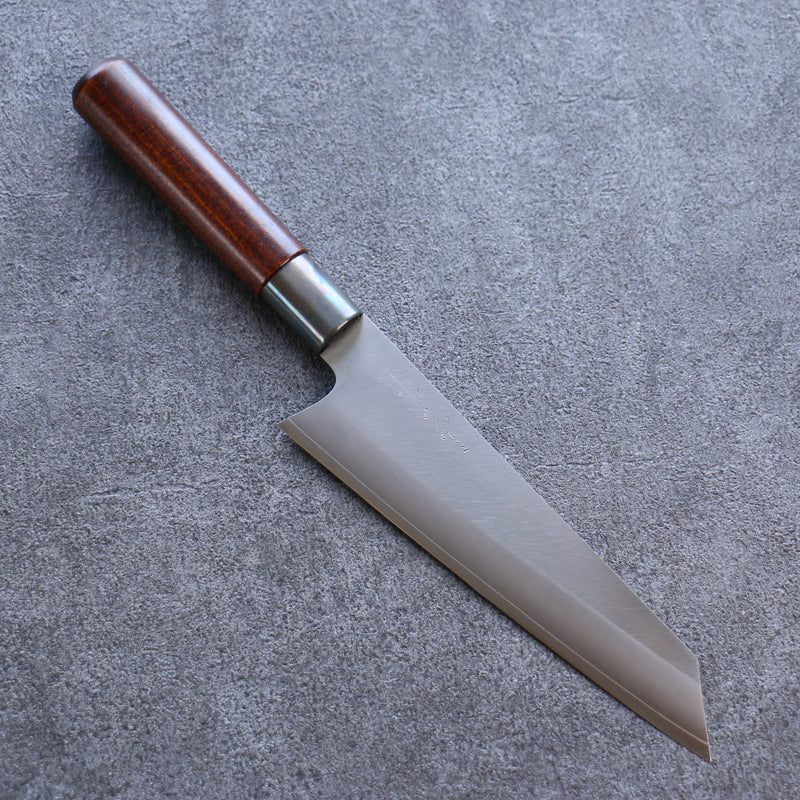 Misuzu VG10 Kasumitogi Bunka  180mm Brown Lacquered  Handle - Japannywholesale