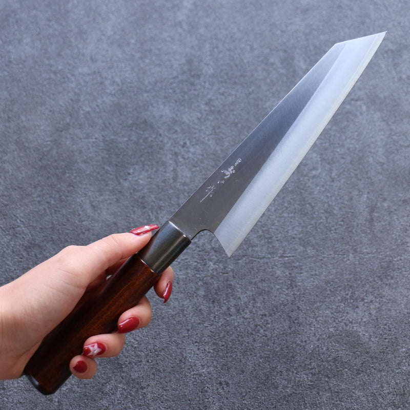 Misuzu VG10 Kasumitogi Bunka  180mm Brown Lacquered  Handle - Japannywholesale