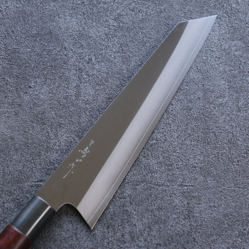 Misuzu VG10 Kasumitogi Kiritsuke Gyuto  210mm Brown Lacquered  Handle - Japannywholesale