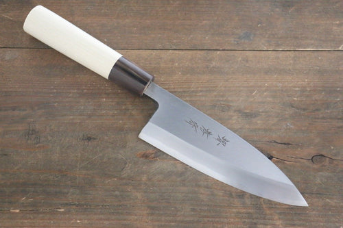 Sakai Takayuki Kasumitogi White Steel Syushikkan engraving Deba - Japannywholesale