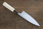 Sakai Takayuki Kasumitogi White Steel Kanzemizu engraving Deba - Japannywholesale