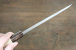 Sakai Takayuki Kasumitogi White Steel Shishifunjin engraving Deba - Japannywholesale