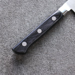 Seisuke VG5 Hammered Kasumitogi Santoku  120mm Black Pakka wood Handle - Japannywholesale