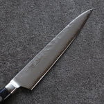 Seisuke VG5 Hammered Kasumitogi Petty-Utility  150mm Black Pakka wood Handle - Japannywholesale