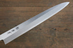 Sakai Takayuki Kasumitogi White Steel Yanagiba Japanese Knife Magnolia Handle - Japannywholesale