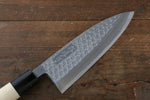 Sakai Takayuki Kasumitogi White Steel Asanoha engraving Deba - Japannywholesale