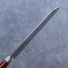 Seisuke VG10 33 Layer Mirrored Finish Damascus Kiritsuke Gyuto  210mm Red Pakka wood Handle - Japannywholesale