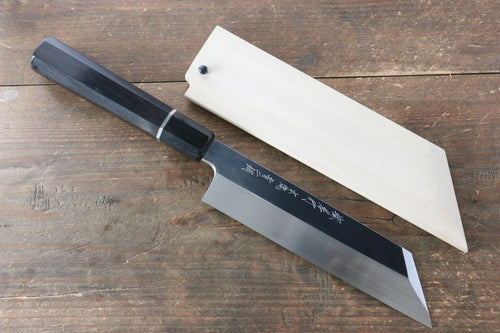 Sakai Takayuki Honyaki Blue Steel No.2 Mukimono Japanese Chef Knife 180mm with Saya - Japannywholesale