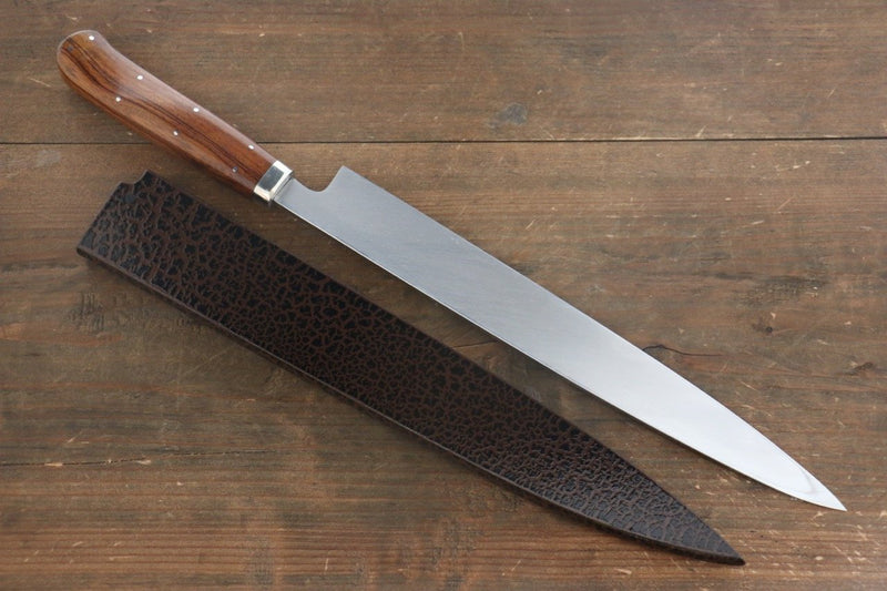 Sakai Takayuki INOX Molybdenum Yanagiba  Desert Ironwood(Sugihara model) Handle - Japannywholesale