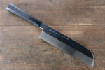 Sakai Takayuki Honyaki Blue Steel No.2 Mirrored Finish Kamagata Usuba  240mm with Ebony Wood Handle with Saya - Japannywholesale