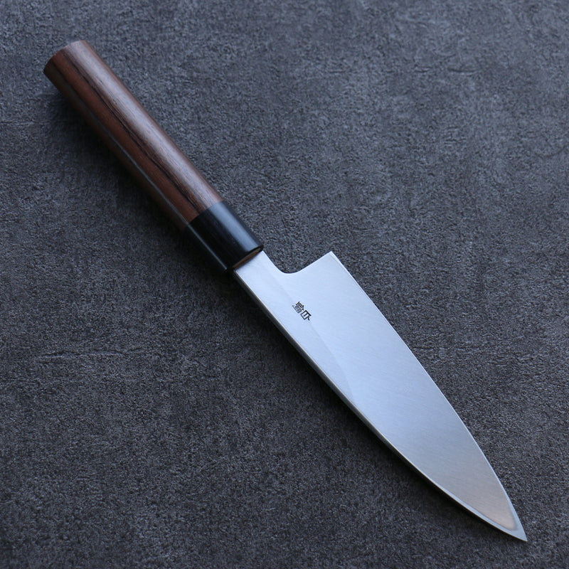 Seisuke White Steel Kasumitogi Funayuki  165mm Rosewood Handle - Japannywholesale