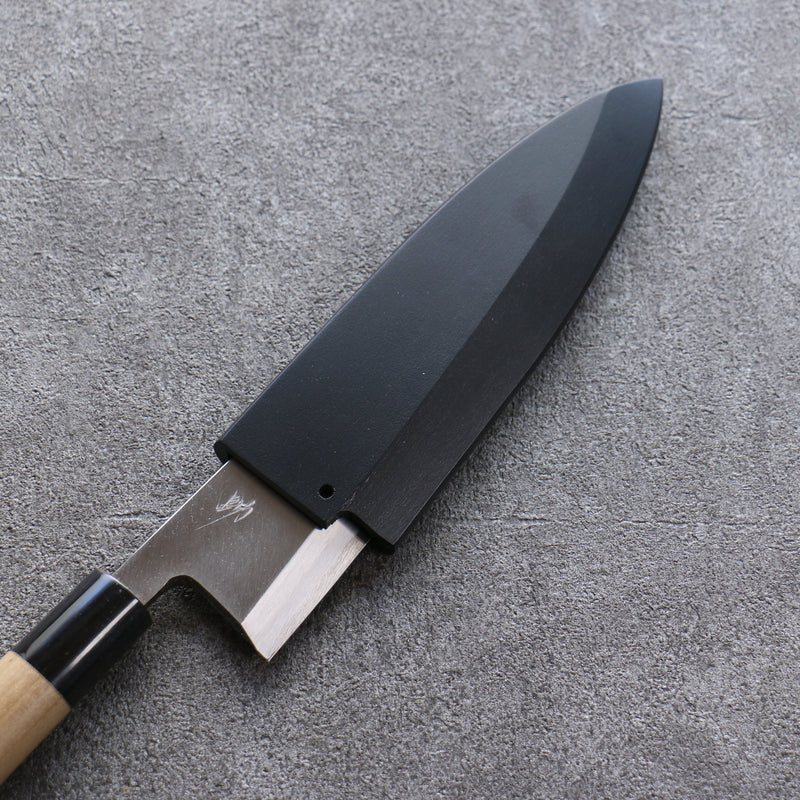 Black Magnolia Sheath for 150mm Deba with Plywood pin 金子 - Japannywholesale