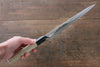 Kikumori VG10 Mirrored Finish Sujihiki  240mm with Magnolia Handle - Japannywholesale