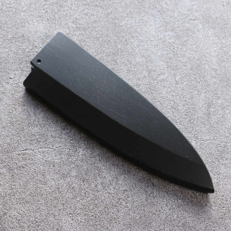 Black Magnolia Sheath for 180mm Deba with Plywood pin - Japannywholesale