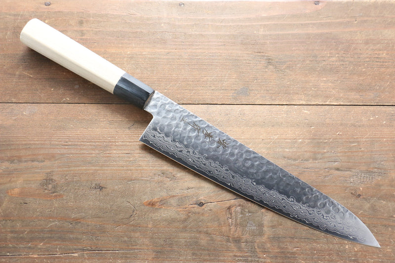 Sakai Takayuki AUS10 45 Layer Damascus Gyuto  240mm Magnolia Handle - Japannywholesale