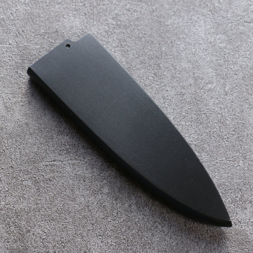 Black Magnolia Sheath for 180mm Deba with Plywood pin - Japannywholesale