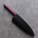 Black Magnolia Sheath for 180mm Deba with Plywood pin - Japannywholesale