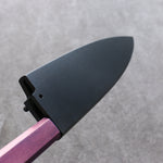 Black Magnolia Sheath for 180mm Deba with Plywood pin - Japannywholesale