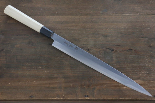 Sakai Takayuki Kasumitogi White Steel Fuguhiki  Magnolia Handle - Japannywholesale