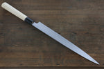 Sakai Takayuki Kasumitogi White Steel Fuguhiki  Magnolia Handle - Japannywholesale