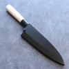 Black Magnolia Sheath for 195mm Deba with Plywood pin 金子 - Japannywholesale