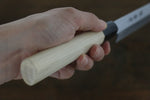 Sakai Takayuki Kasumitogi White Steel Fuguhiki  Magnolia Handle - Japannywholesale