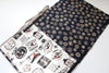 Japanese Style Knife Roll Kamon-Ura-GoldKamon 4 Pockets - Japannywholesale