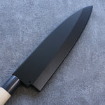 Black Magnolia Sheath for 210mm Deba with Plywood pin 金子 - Japannywholesale