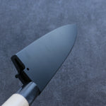 Black Magnolia Sheath for 210mm Deba with Plywood pin 金子 - Japannywholesale