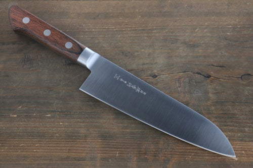 Sakai Takayuki Blue Steel No.2 Honyaki Santoku  180mm - Japannywholesale