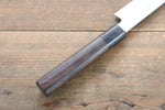 [Left Handed] Hideo Kitaoka White Steel No.2 Damascus Yanagiba Japanese Chef Knife 210mm - Japannywholesale