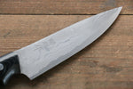 Kazuo Nomura White Steel No.2 Damascus Gyuto  120mm with Micarta Handle - Japannywholesale