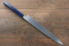 Sakai Takayuki Nanairo INOX Molybdenum Yanagiba  270mm ABS resin(Turquoise pearl) Handle - Japannywholesale