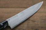 Kazuo Nomura White Steel No.2 Damascus Gyuto  180mm with Micarta Handle - Japannywholesale