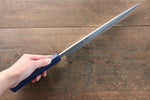 Sakai Takayuki Nanairo INOX Molybdenum Yanagiba  270mm ABS resin(Turquoise pearl) Handle - Japannywholesale