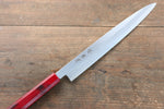 Sakai Takayuki Nanairo INOX Molybdenum Yanagiba  270mm ABS resin(Red tortoiseshell) Handle - Japannywholesale