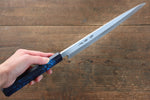 Sakai Takayuki Nanairo INOX Molybdenum Yanagiba  270mm ABS resin(Turquoise tortoiseshell) Handle - Japannywholesale