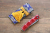 MCUSTA Take (Bamboo) Stainless Steel Damascus Pocket Knife 71mm Pakka wood Handle - Japannywholesale