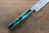 Sakai Takayuki Nanairo INOX Molybdenum Yanagiba  270mm ABS resin(Green tortoiseshell) Handle - Japannywholesale