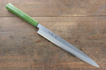 Sakai Takayuki Nanairo INOX Molybdenum Yanagiba  270mm ABS resin(Green pearl) Handle - Japannywholesale