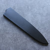 Black Magnolia Sheath for 270mm Gyuto with Plywood pin 金子 - Japannywholesale