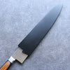 Black Magnolia Sheath for 270mm Gyuto with Plywood pin 金子 - Japannywholesale