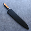 Black Magnolia Sheath for 270mm Gyuto with Plywood pin 金子 - Japannywholesale