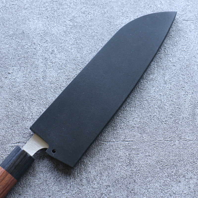 Black Magnolia Sheath for 165mm Santoku with Plywood pin - Japannywholesale