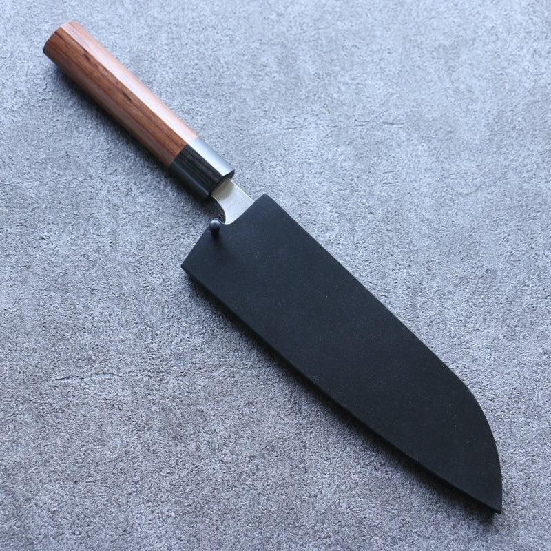 Black Magnolia Sheath for 165mm Santoku with Plywood pin - Japannywholesale