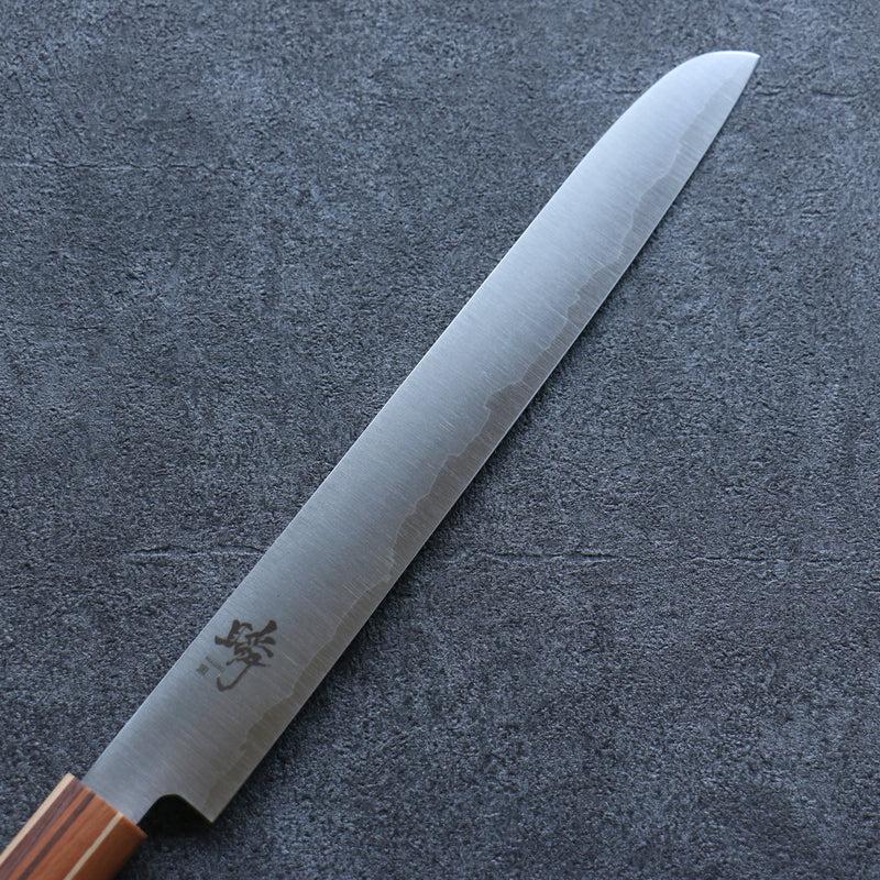 Shigeki Tanaka Majiro Silver Steel No.3 Bread Slicer  270mm Maple, Cherry, Walnut Handle - Japannywholesale